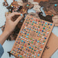 Wooden 3D World Wall Map • Multi Colour