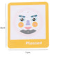 Montessori Kids Wooden Face Expressions Puzzle