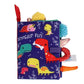 Montessori Baby Sensory Soft Cloth Animal Book