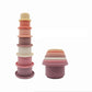 Montessori Silicone Stacking Tower Cups