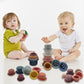 Montessori Silicone Stacking Tower Cups