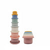 Montessori Silicone Stacking Tower Cups