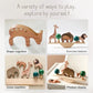 Montessori Wooden Animal Balance Blocks