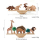 Montessori Wooden Animal Balance Blocks