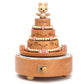 Montessori Wooden Music Carousel Wind Up Toy