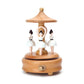 Montessori Wooden Music Carousel Wind Up Toy