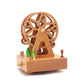 Montessori Wooden Music Carousel Wind Up Toy