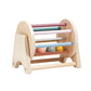 Montessori Wooden Rotating Cylinder Drum With Wooden Balls