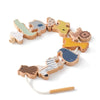 Montessori Wooden Animal Shapes String Threading Toys