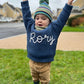 Personalised Kids Sweatshirt With Embroidered Name