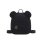 Personalised Toddler Fluffy Waffle Backpack • Bear Shape