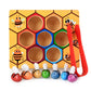 Montessori Colour Sorting Game • Beehive Bees