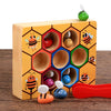 Montessori Colour Sorting Game • Beehive Bees