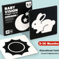 Montessori High Contrast Baby Stimulation Flash Cards