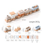 Montessori Wooden Train Set