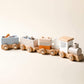 Montessori Wooden Train Set