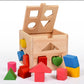 Montessori Wooden Geometric Shape Puzzle Box