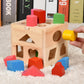 Montessori Wooden Geometric Shape Puzzle Box