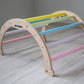 Montessori Climbing Set of 3 • Pastel Rainbow Colours