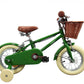 12 Inch Green Childrens Bike - Bobbin Moonbug 2 - 4 Years