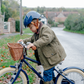 Bobbin Blueberry Bicycle Helmet