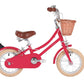 12 Inch Cerise Pink Childrens Bike - Bobbin Gingersnap 2 - 4 Years  