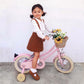 12 Inch Pink Children Bike - Bobbin Gingersnap  2 - 4 Years