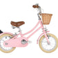 12 Inch Pink Children Bike - Bobbin Gingersnap  2 - 4 Years