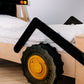 Montessori Handmade Wooden Kids Bed • Excavator Digger Design