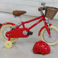 Bobbin Kids Red Bicycle Helmet